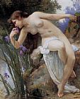 Guillaume Seignac Canvas Paintings - The Fragrant Iris